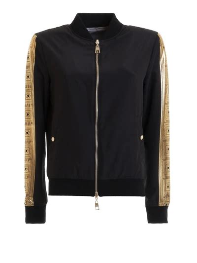 classical versace website review|versace classic zipped reversible bomber.